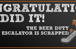Beer Duty Escalator Scrapped