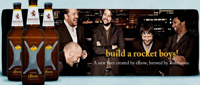 Elbow and build a rocket boys beer