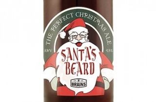 Brains Craft Brewery Santa's Beard Beer
